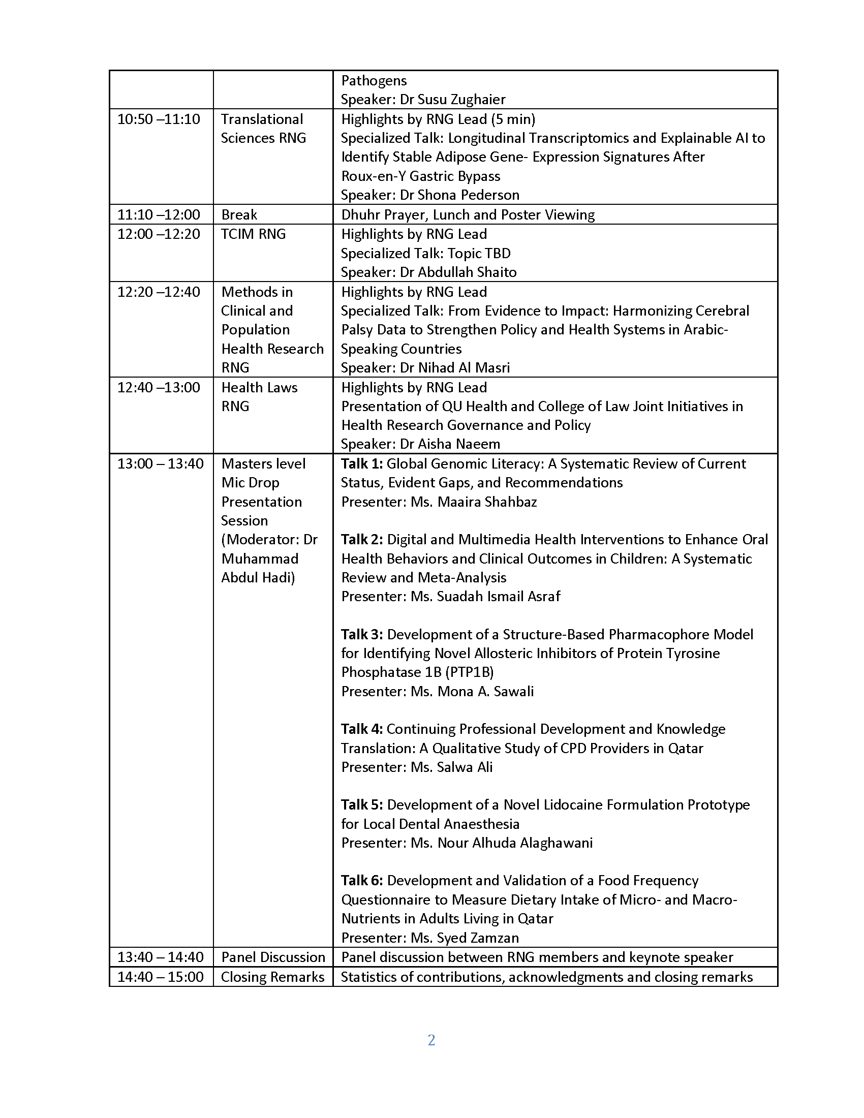 QU_Health_Symposium_Agenda_v1_May14_2026_Page_2